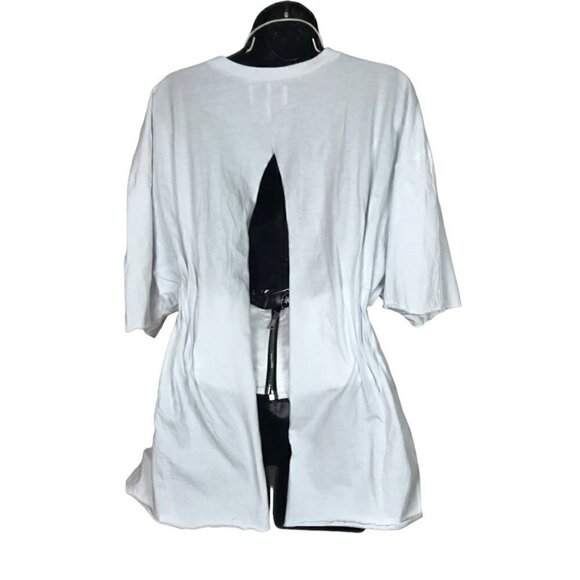 Natasha Zinko  White Cotton Bunched Shirt Size 34 - Picture 5 of 8